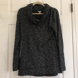 Merona Gray Cowlneck Sweater